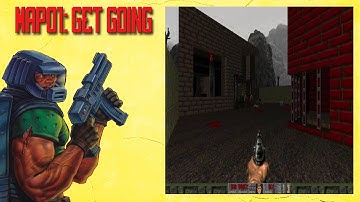 Doom II: Scythe - MAP01: GET GOING (Ultra-Violence, 100% Kills, 100% Secrets, Pistol Start)