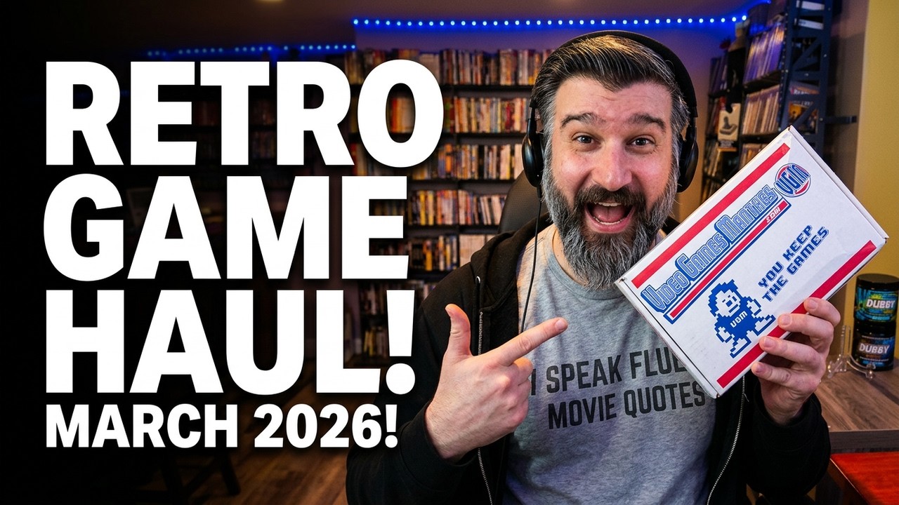 It's Video Games Monthly time! Unboxing March of 2026