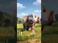 The Baby Elephant and the Magic Reflection (Generated Version)