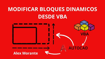 23 VBA AutoCAD - Modificar BLOQUES DINÁMICOS desde VBA