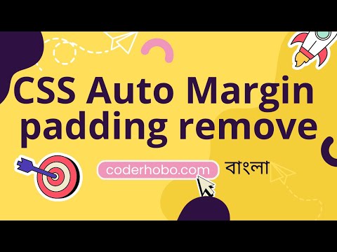 How to remove website auto margin and padding In Bangla.CoderHobo
