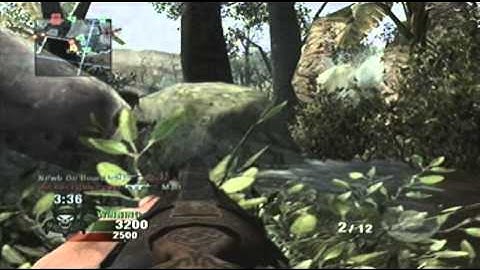 Call of Duty: Black Ops (Wii) - Team Deathmatch 1 - Jungle - Olympia (18-1-5)