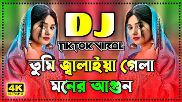 তুমি জ্বালাইয়া গেলা মনের আগুন Dj | Tumi Jalaiya Gela Moner Agun Dj | Dj Gan | New Dj 2025 | Dj Song