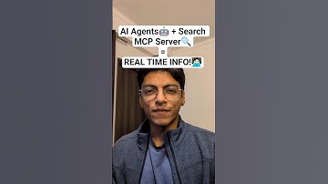AI Agents can get REAL-TIME info now!! #ai #aiagents #mcp #claude #gemini #openai #chatgpt #google