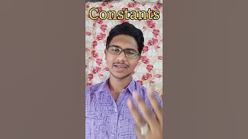Constants  | Notes on C programming language | Luqman learning lab