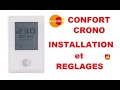 Comment programmer un thermostat confort crono de chez equation 