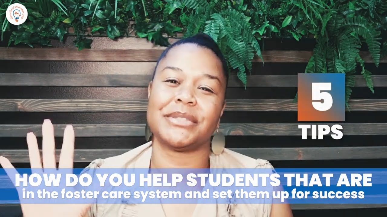 How do you help students in the foster care system? - YouTube