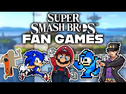 12 AMAZING Super Smash Bros. Fan Games! (Ft. CheesyBerdi) 