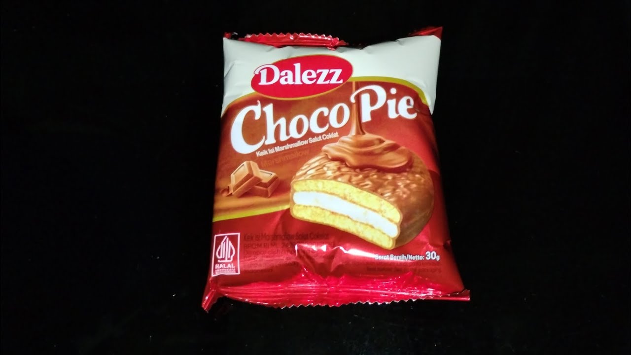 Review Produk #3799 : Dalezz Choco Pie - YouTube