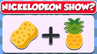 Guess the Nickelodeon Show by the Emojis 📺 (Fun EMOJI Quiz Game!)