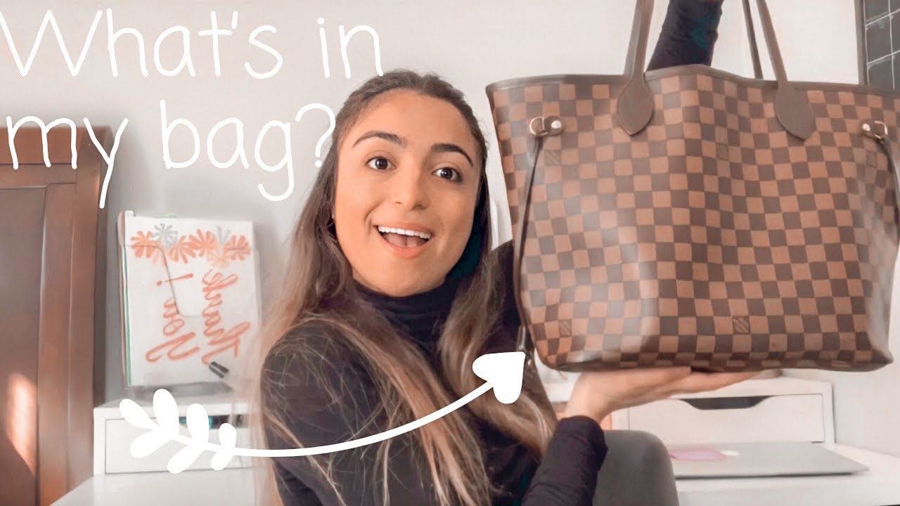 What's In My Bag Louis Vuitton Neverfull MM | WIMB