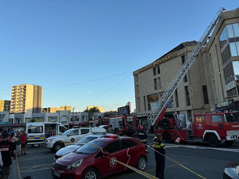 გლდანის ერთ-ერთ სავაჭრო ცენტრში გაჩენილი ხანძარი ლიკვიდირებულია