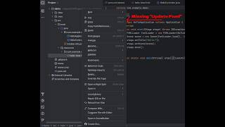Details Fix Missing Update FXML Manager Option in IntelliJ Guide