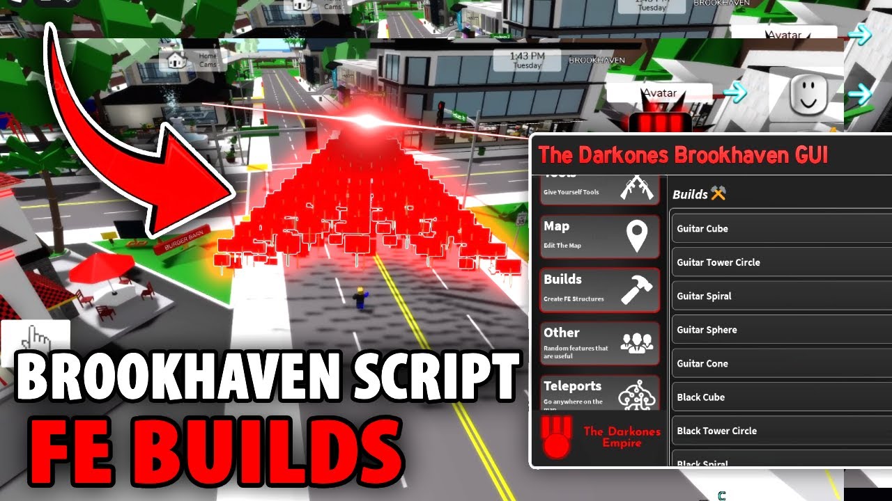[NEWEST] Brookhaven Script | FE BUILDS, KILL ALL, BRING ALL | *KEYLESS ...