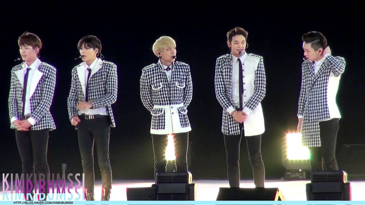 141024 인천장애인아시안게임 폐막식 SHINee - Why so serious? + Talk + Everybody
