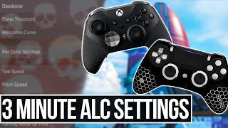 Apex Legends Season 12 Console Controller ALC Settings In 3 Minutes
