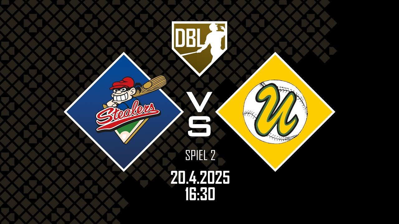 Live 🔴 Deutsche Baseball Liga: Hamburg Stealers vs. Untouchables Paderborn - Spiel 2