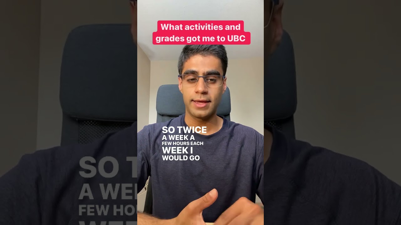 What activities got me to ubc 
