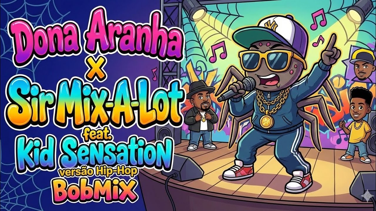DONA ARANHA HIP-HOP (Versão BobMix) Montagem - Sir Mix-A-Lot feat. Kid Sensation
