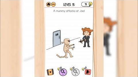 Brain Test 2 | Monster Hunter Joe | Level 15 - A mummy attacks at Joel!