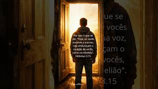 Hebreus 3 15 - Deus fala!