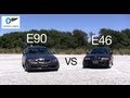 E46 BMW 330i vs E90 BMW 330i Test Drive and Review Part 1