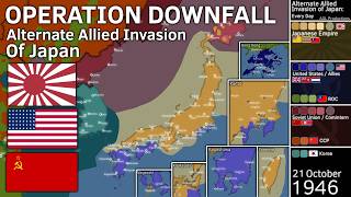 Alternate Allied Invasion Of Japan | Operation Downfall WW2