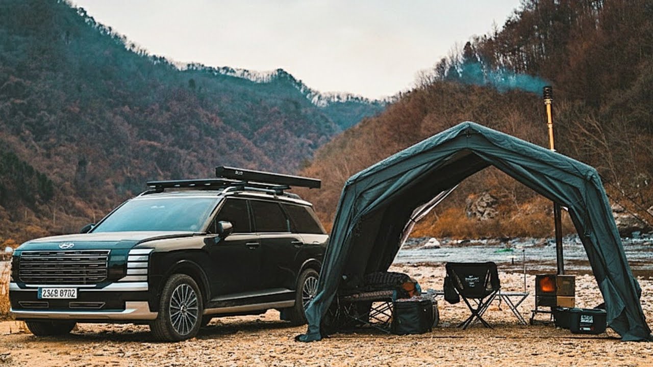 ASMR-видео с кемпинга в жаркой палатке