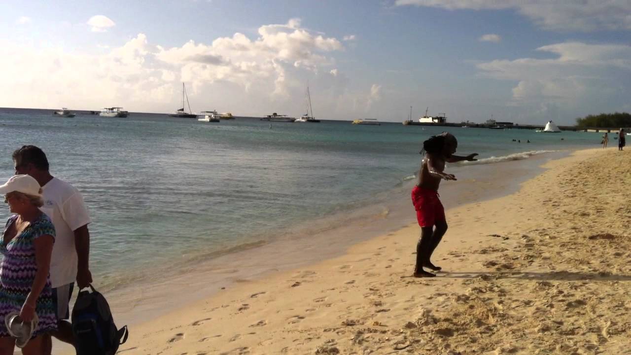Chris can do backflips! In Grand Turk
