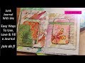 Junk Journal With Me | Easy Ways To Use, Love And Fill A Journal