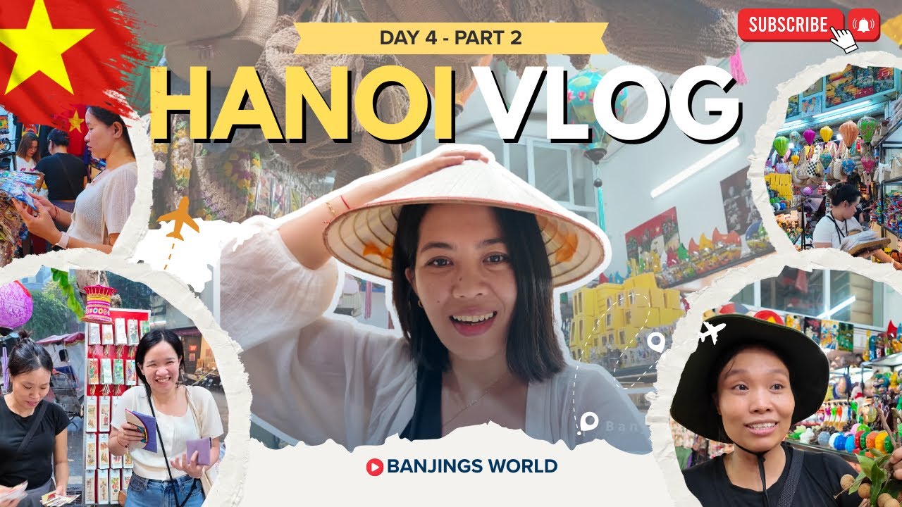 HANOI VLOG | Pasalubong Shopping 🛍️ at Souvenir Store Ha Phuong | Day 4 Part 2 Vietnam Trip 🇻🇳