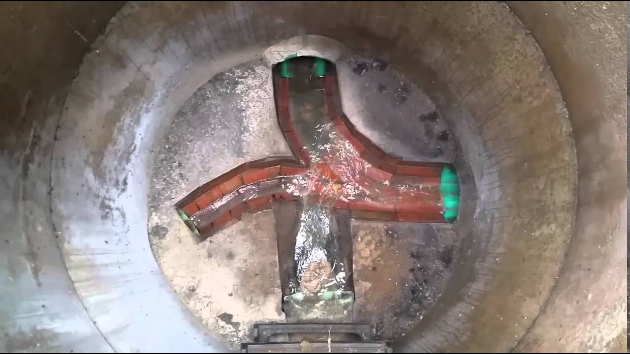 Inside Drop Manhole