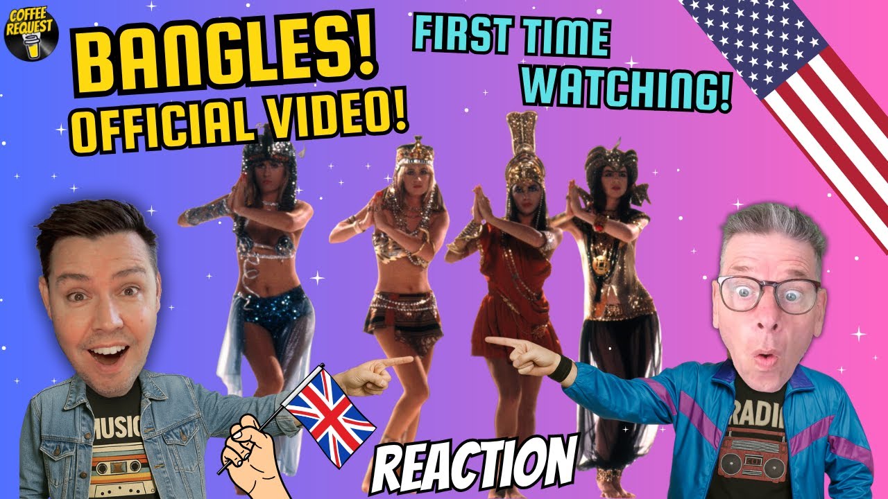 We REACT to The Bangles Walk Like an Egyptian Official Video