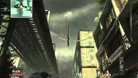 MW3! Throwing Knife Across Bootleg!