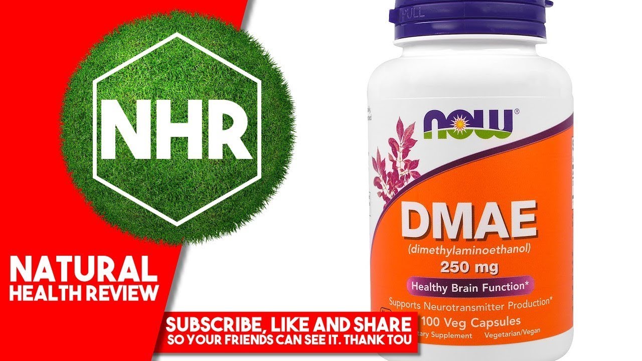 Now Foods, DMAE, 250 mg, 100 Veggie Caps YouTube