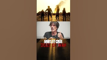 Thumbnail of Mötley Crüe - Dogs Of War - Behind The Video #shorts