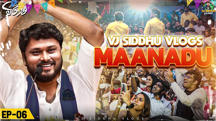 என் நெஞ்சில் குடியிருக்கும்...🤩 | Malaysia Virundhu Ep - 06 | Vj Siddhu Vlogs