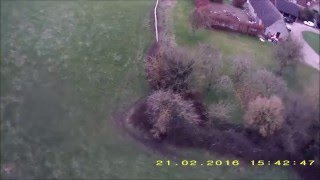 ALIGN MR25 hi wind testing. 50mph Wind.