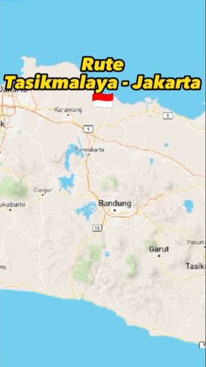Jalur Darat Tasikmalaya - Jakarta 🇮🇩🇮🇩 #shorts #jakarta #tasikmalaya #travel