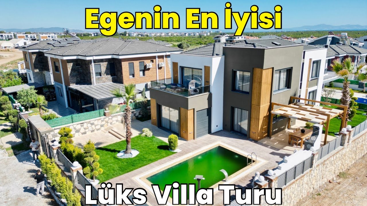 ‼️SATILDI‼️Bu Güne Kadar Gördüklerinizi Unutun Köşe Konumda Muhteşem Villa E-636