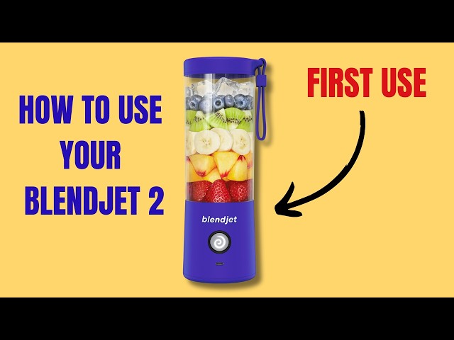 How To Use Your BlendJet Portable Blender - BlendJet 2 Tips and Tricks 