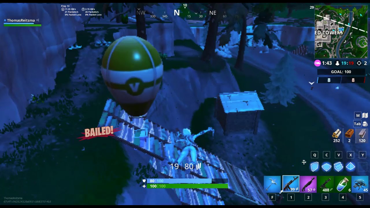 Playing Fortnite but with bad Graphics YouTube