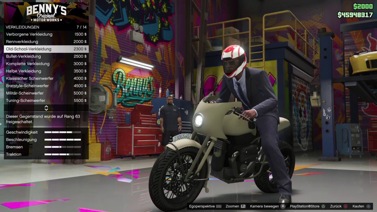 Gta Online Pegassi FCR 1000 tuning