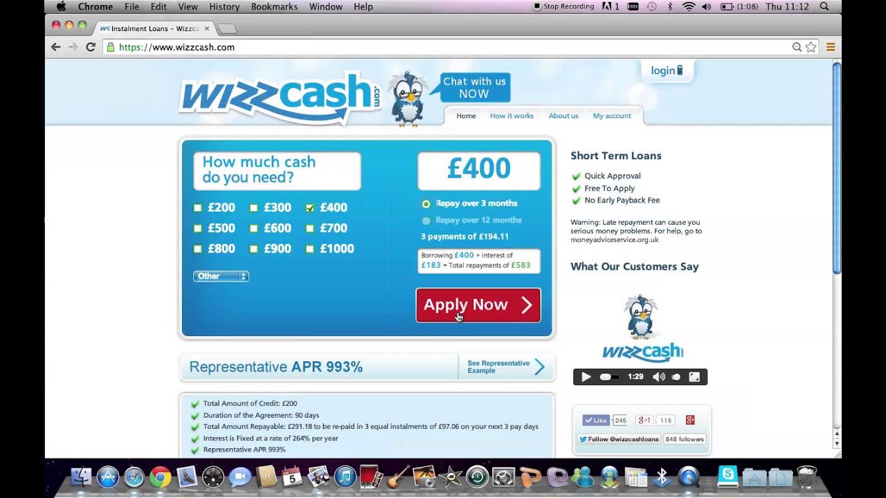 How to Apply For a Short Term Loan  - wizzcash.com