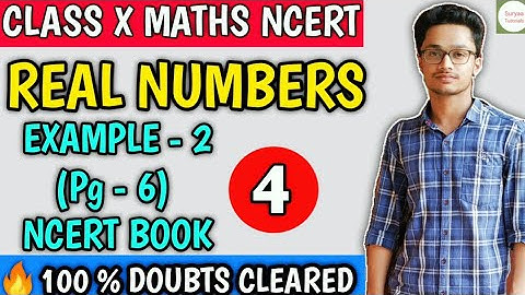 Class 10 Ch-1 Real Numbers Ncert Example 2 Solution | Real Numbers Class 10 Ncert Example 2