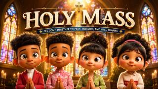 Holy Mass  Catholic Kids Song About The Eucharist And The Priest