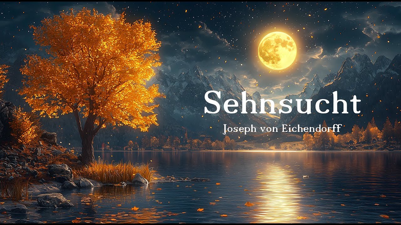Sehnsucht Eichendorff Joseph von Eichendorff - Sehnsucht (als verträumtes Liedchen) - YouTube