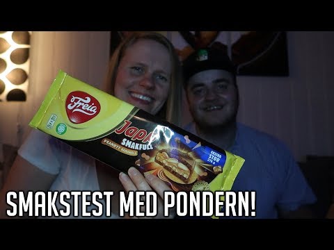 SMAKSTEST AV JAPP SMAKFULL PEANØTT KARAMELL!