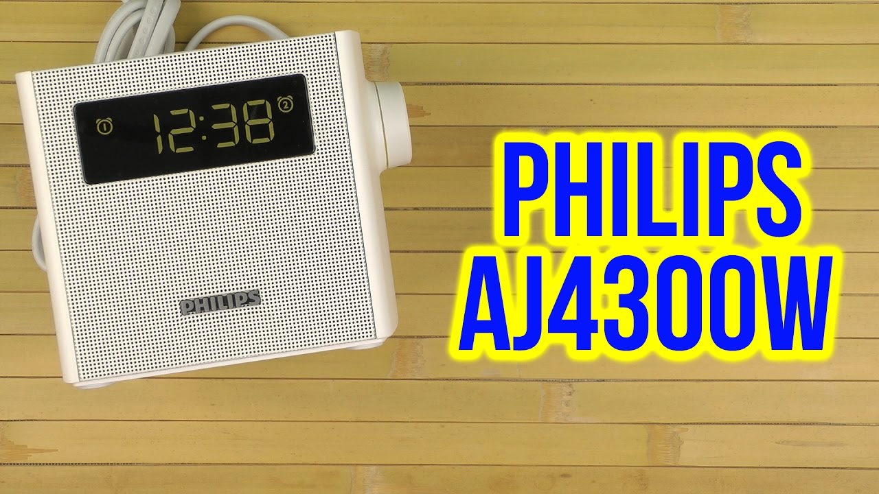 Распаковка Philips AJ4300W