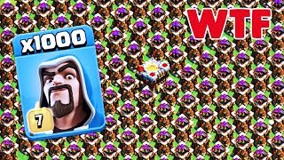 1000 Max Wizard Vs 1000 Archer Tower Unbelievable Attack Clash Of Clans New Update 2020